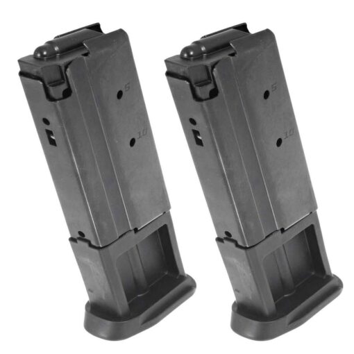 ruger oem replacement black oxide ruger 57 57x28mm magazine 10 rounds 2 pack 1773779 1