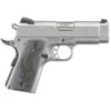 ruger sr1911 officer style 45 auto acp 36in stainless pistol 71 rounds 1540126 1